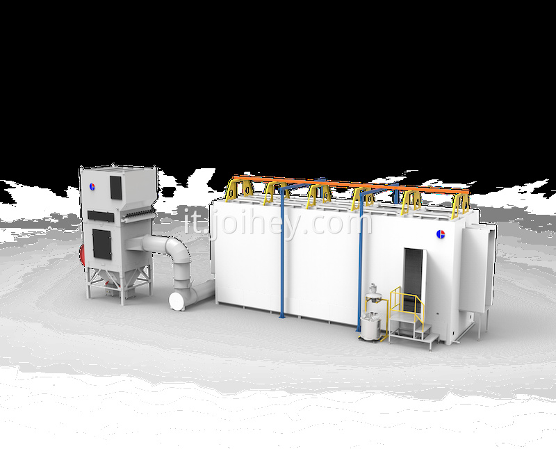 Cabina di rivestimento in polvere manuale Manual Powder coating Booth